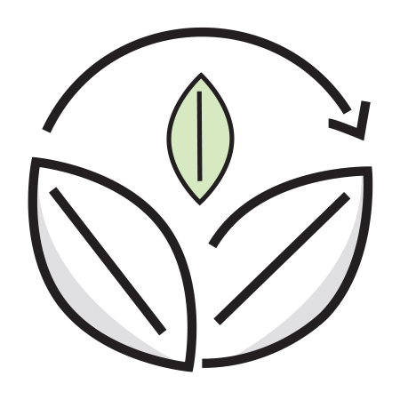 Laminate sustainability icon