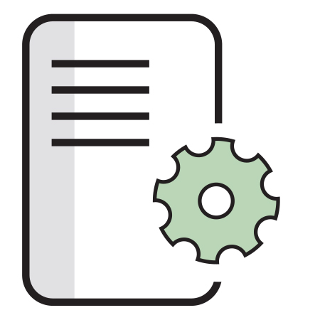 Laminate technical specification icon
